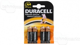 Батарейка Duracell AA, LR6 12BL