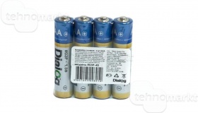Батарейка Dialog R03P-4S (AAA, 1.5V)